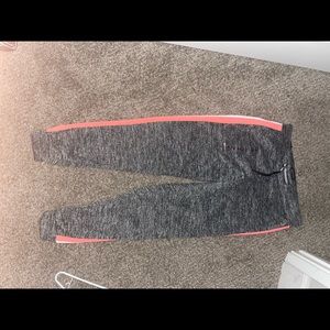 Pink and Grey Sweatpants